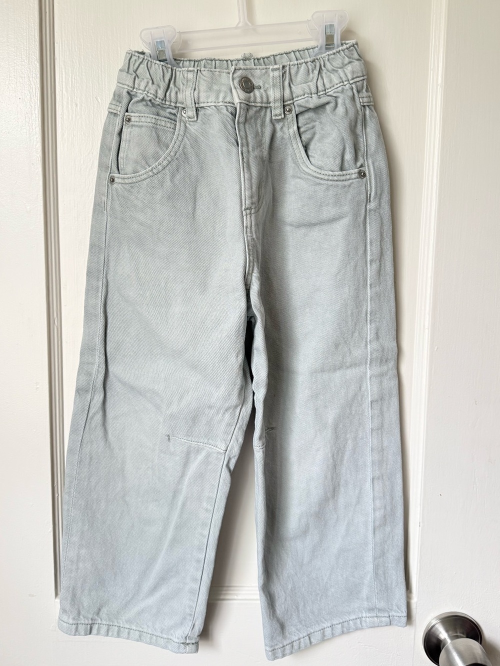 Zara pleated baggy twill pants